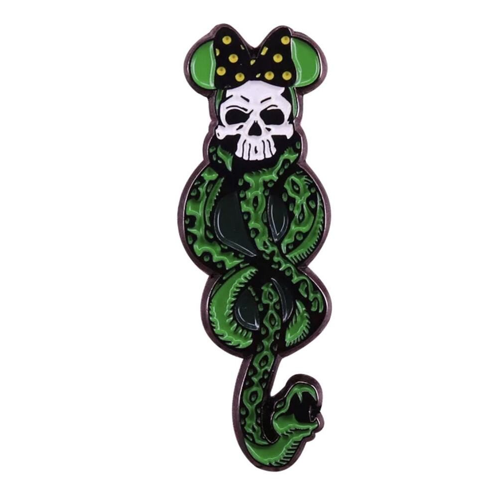 Harry Potter Dark Mark Snakes Death Eater Enamel Pins 393-1